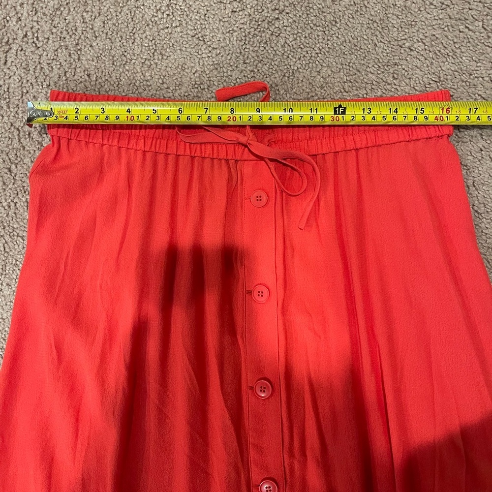 Talbots Trending Button Front Drawstring Peasant … - image 5